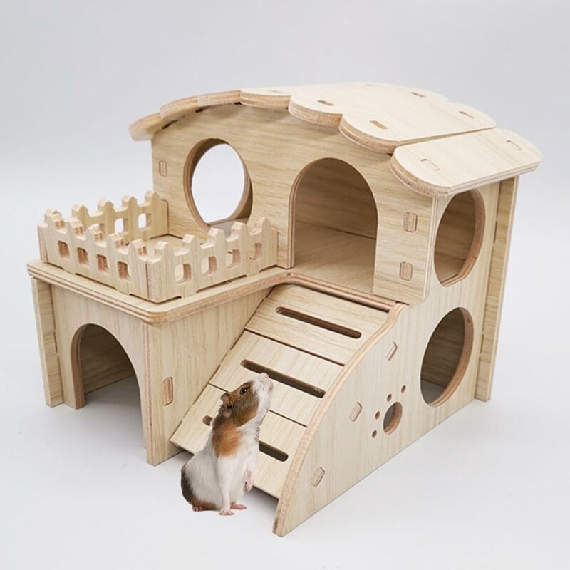 Hamster Solid Wood Small House