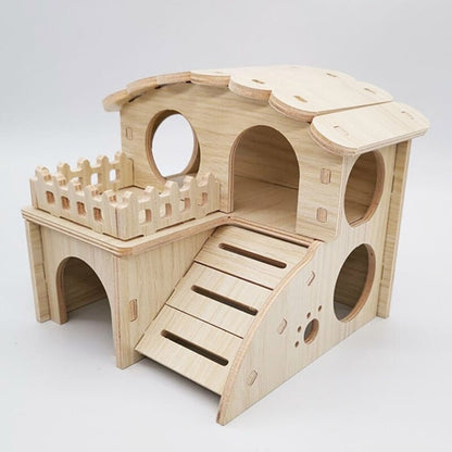 Hamster Solid Wood Small House