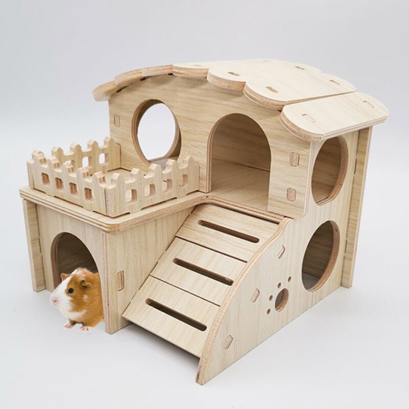 Hamster Solid Wood Small House