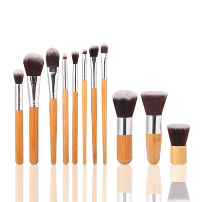 Lucky Beauty Bamboo Brush Set of 11 pcs