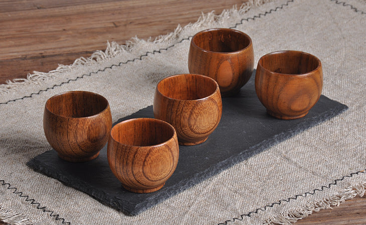 Wooden Tea Set Small Wooden Cup Small Teacup