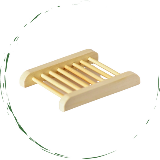 BeNat Natural Bamboo Soap Bar Dish. Eco-Friendly