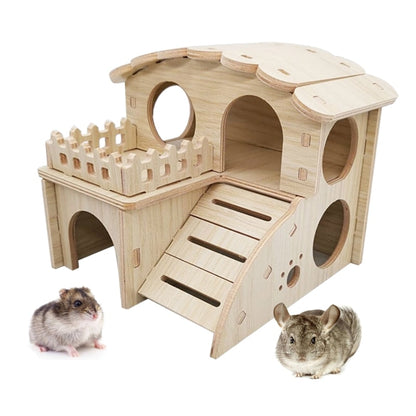 Hamster Solid Wood Small House