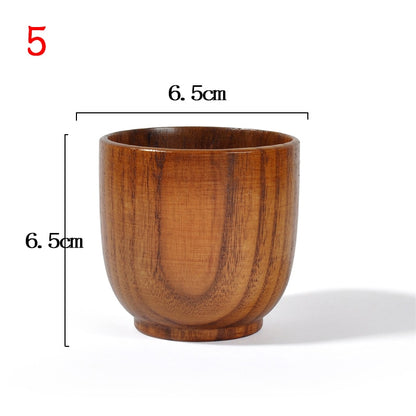 Handmade Natural Spruce Wood Cups - Wooden Cups for Beer, Tea, Coffee, Water - Ideal for Kitchen, Bar, and More