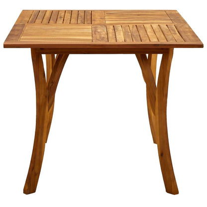 Garden Table 59.1" x 35.4" x 29.5" Solid Acacia Wood