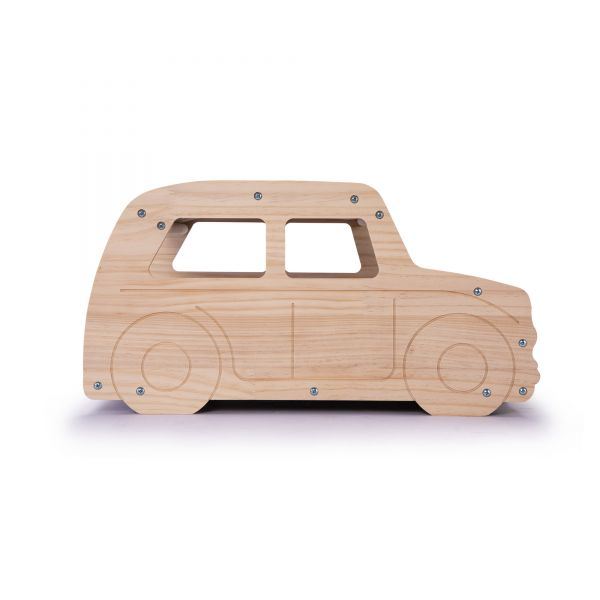 Wooden car model cat scratching board