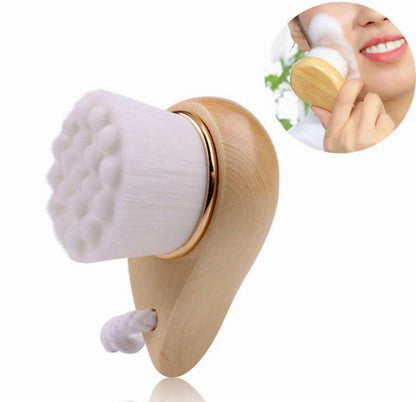 BeNat Facial Brush Bamboo Handle