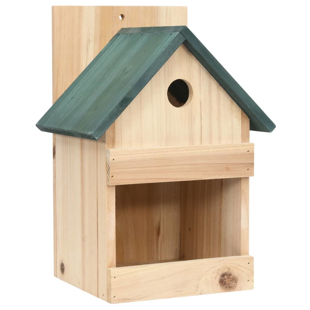 Bird Houses 4 pcs 9.1"x 7.5"x 13" Firwood