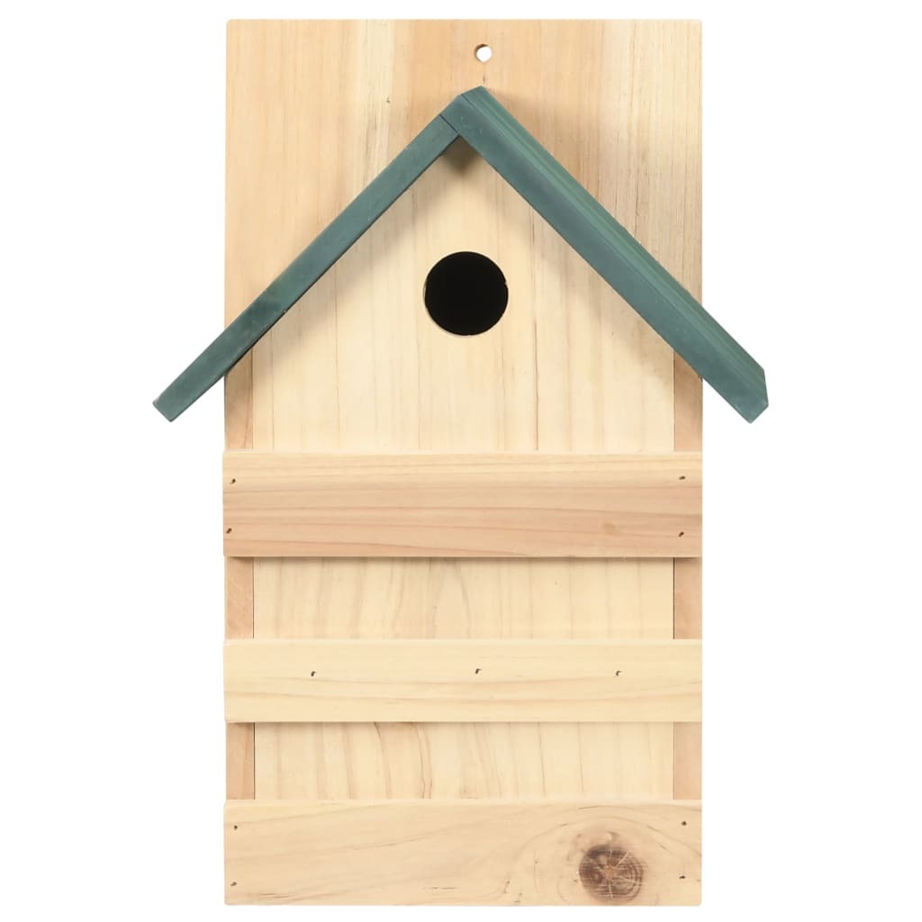 Bird Houses 4 pcs 9.1"x 7.5"x 13" Firwood