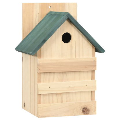 Bird Houses 4 pcs 9.1"x 7.5"x 13" Firwood