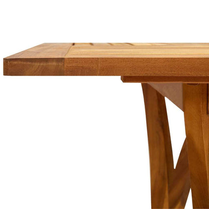 Garden Table 59.1" x 35.4" x 29.5" Solid Acacia Wood